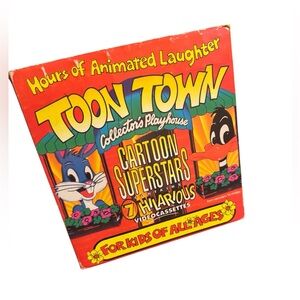 Toon Town Collectors playhouse vintage vhs set